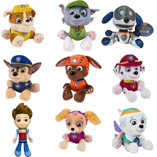 Paw PATROL ตุ๊กตาสุนัข PUP Skye Zuma ยัดนุ่น Ryder Marshall Rubble Chase Rocky Zuma Skye ของเล่นสําหรับเด็ก