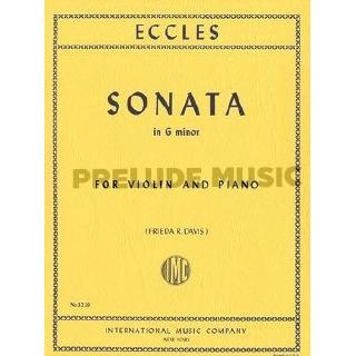 (Violin and Piano) Eccles, H: Sonata G minor (IMC3239)