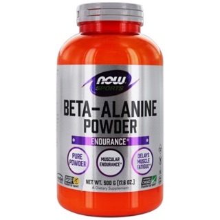 💥Pre order💫🇺🇸 Now Foods, Sports, Beta-Alanine, Pure Powder, 17.6 oz (500 g)