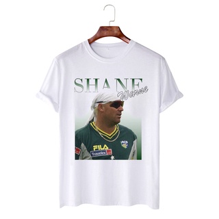 เสื้อยืดผ้าฝ้าย เสื้อยืด พิมพ์ลาย RIP Shane Warne ความทรงจํา สําหรับผู้ชาย