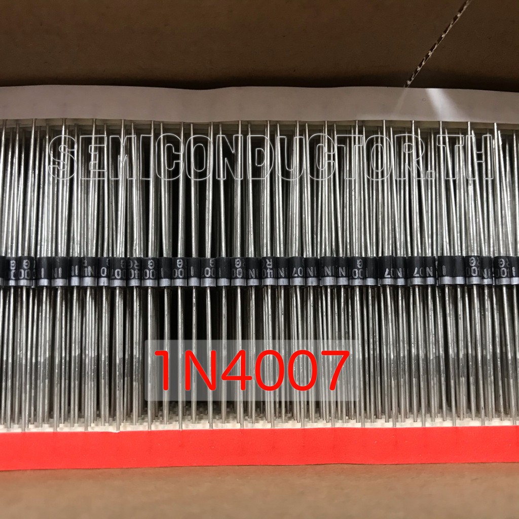1N4007 Diode ไดโอด จำนวน 100 ตัว ไดโอดกันย้อน