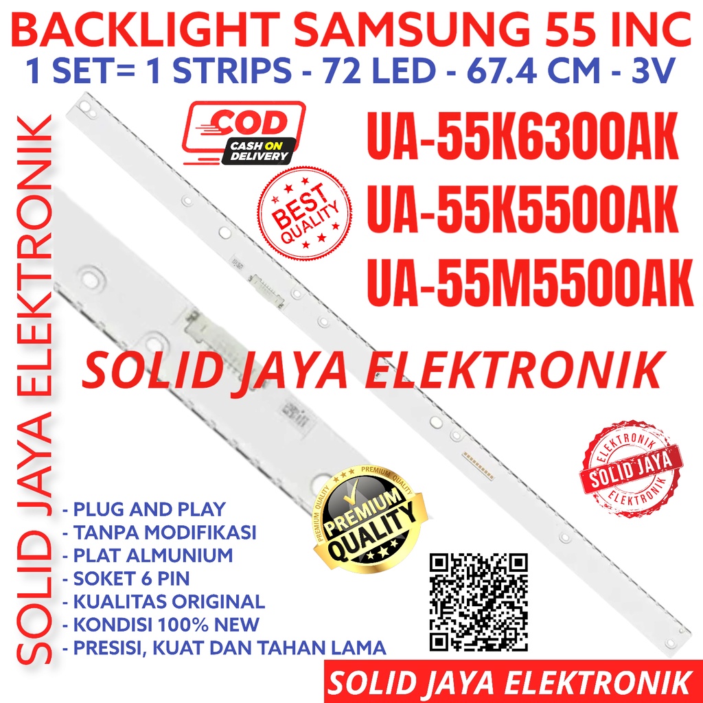 SAMSUNG 55 INC LED TV BACKLIGHT UA 55K6300 55K5500 55M5500 55K6300AK 55K5500AK 55M5500AK 55K 55M SMD