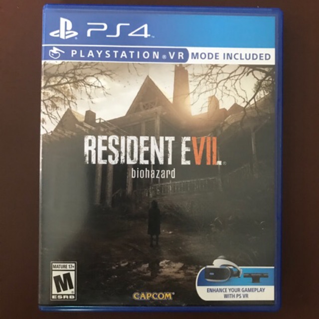 แผ่นเกมส์ Resident Evil 7 Ps4 มือสอง