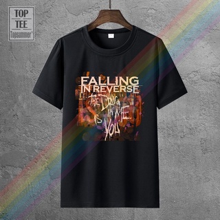 คอลูกเรือเสื้อยืดคอกลมขายดี เสื้อยืดลําลอง แขนสั้น คอกลม พิมพ์ลาย Falling In Reerse The Drug In Me Is You s Emo Punk สไต