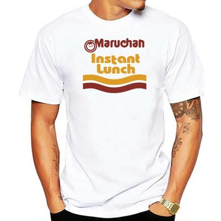 เสื้อยืด พิมพ์ลายกราฟฟิค maruchan instant lunch ramen noodles สีขาว แฟชั่นสําหรับผู้ชายS-5XL