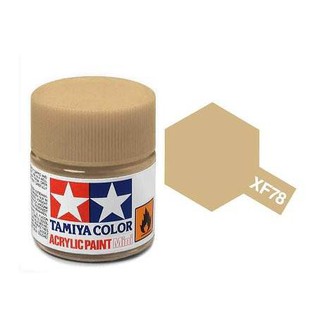 สีสูตรน้ำ TAMIYA XF-78 Wood Deck Tan (10 ml)