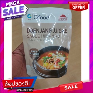 โอฟู้ด ซอสซุปเต้าเจี้ยวเกาหลี 130 กรัม O Food Korean Soybean Paste Sauce 130 g.