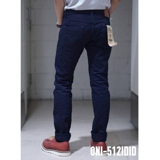 กางเกงยีนส์ ONI DENIM INDIGO X INDIGO 14 oz MADE IN JAPAN