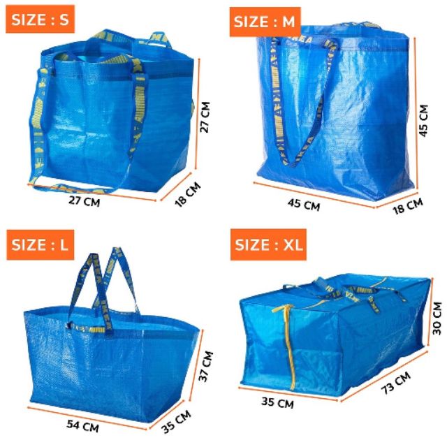 ถุงอิเกีย กระเป๋าอีเกีย แท้ 100% จากช้อป IKEA พร้อมส่ง
