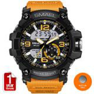 SMAEL นาฬิกาข้อมือผู้ชาย Sport Digital Multiple Display รุ่น SM1617 YELLOW