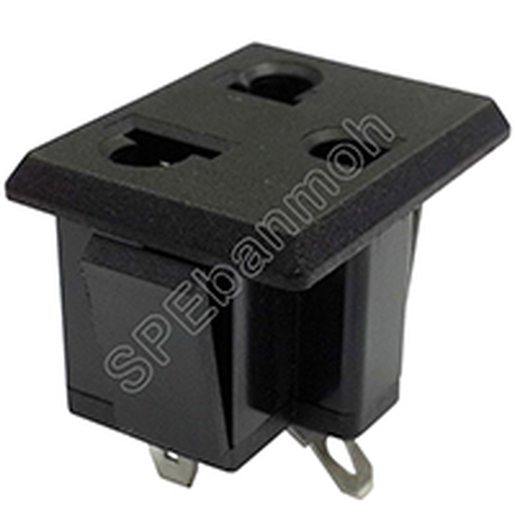 [ 3 ชิ้น ] เต้ารับ AC DCZ-05 เต้ารับ AC AC Socket เต้ารับ AC ขั้วปลั๊ก เต้ารับ เต้าเสียบ ปลั๊ก ปลั๊กเสียบ ปลั๊กตัวเมี...