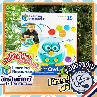 Hoot The Fine Motor Owl by Learning Resources ห่อของขวัญฟรี [Boardgame บอร์ดเกม]