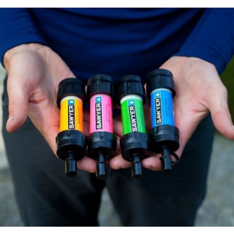 ส่งฟรี! Sawyer mini water filter เครื่องกรองน้ำพกพา Sawyer mini กรองน้ำได้ 5,000 ลิตร  พิเศษ..จัดส่ง