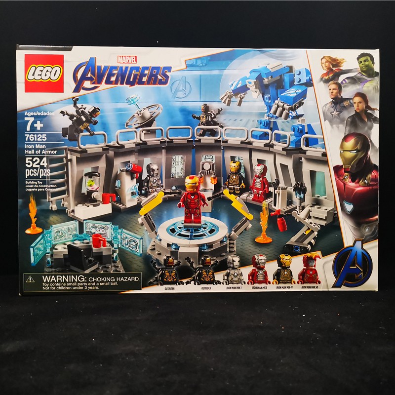 76162 LEGO Marvel Super Heroes Black Widows Helicopter Chase (กล่องมี ...