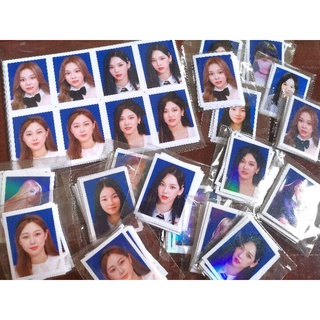 (พร้อมส่ง)​ Id Photo Aespa ขนาด 1.5x2 นิ้ว เซ็ต 4 ใบ