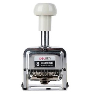 Numbering Machine เครื่องตีเบอร์ 8 หลัก Deli 7508