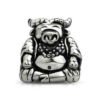 OHM Beads รุ่น Year Of The Ox - Silver 925 Charm เครื่องประดับ บีด เงิน เแก้ว จี้ สร้อย กำไล OHMThailand