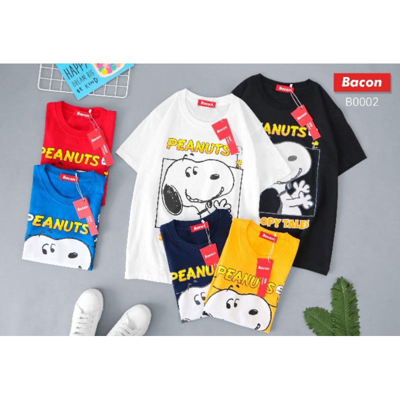 เสื้อยืด Bacon ใส่สบาย