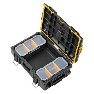 DEWALT กล่องใส่เครื่องมือ+ถาด DWST83293-1 TOUGHSYSTEM2.0