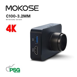Mokose C100-3.2MM HD Video Quality - Can record 4K/30fps video ( HDMI Mode )