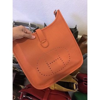 พร้อมส่ง Hermes evelyn  11" hi-end หนัง togo แท้ stamp ครบ