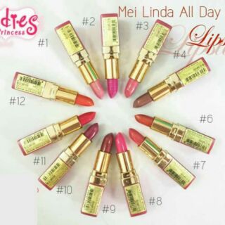 Mei Linda All Day Lipstick ลิปสติกสีแจ่ม