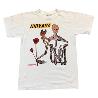 🔥เสื้อวง vintage NIRVANA 🔥size” L / XL ♦️ผ้าฟอกเก่า ผ้านุ่มใส่สบาย งานสวย โปรดสอบถามไซร้หรือระบุไซร้ด้วยน่ะครับ