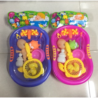 ของเล่นอ่างน้ำตุ๊กตาเด็ก