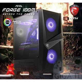 MSI Case-PC MAG FORGE 100M (RGB,ATX/M-ATX/Mini ITX) aRGB ประกัน 2 ปี