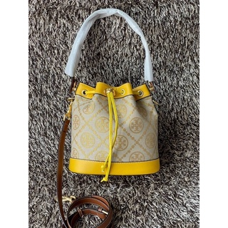 Tory Burch T Monogram jacquard bucket bag