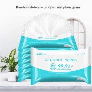 ทิชชูเปียกแอลกอฮอล์ Alcohol Wipes 75% กำจัดแบคทีเรีย​ฆ่าเชื้อโรค 99.9%