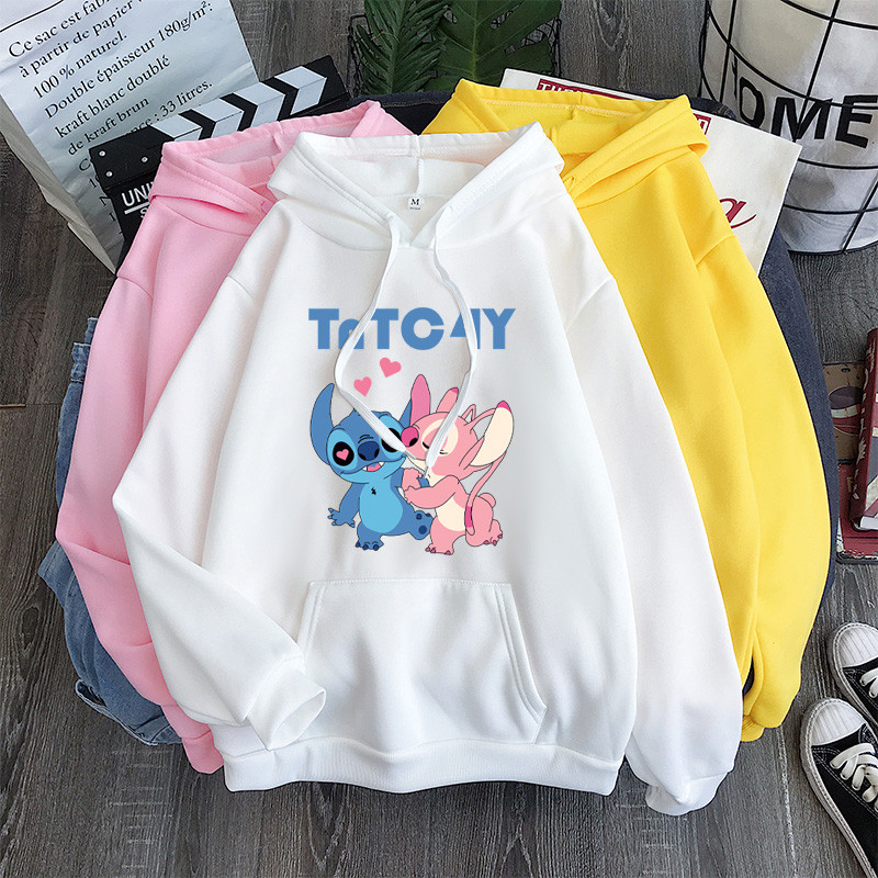 ใหม่แฟชั่นเด็กHoodies Stitchเสื้อกันหนาวเสื้อกันหนาวอะนิเมะมังงะการ์ตูนสาวสบายๆกีฬากลางแจ้งเสื้อผ้าTops