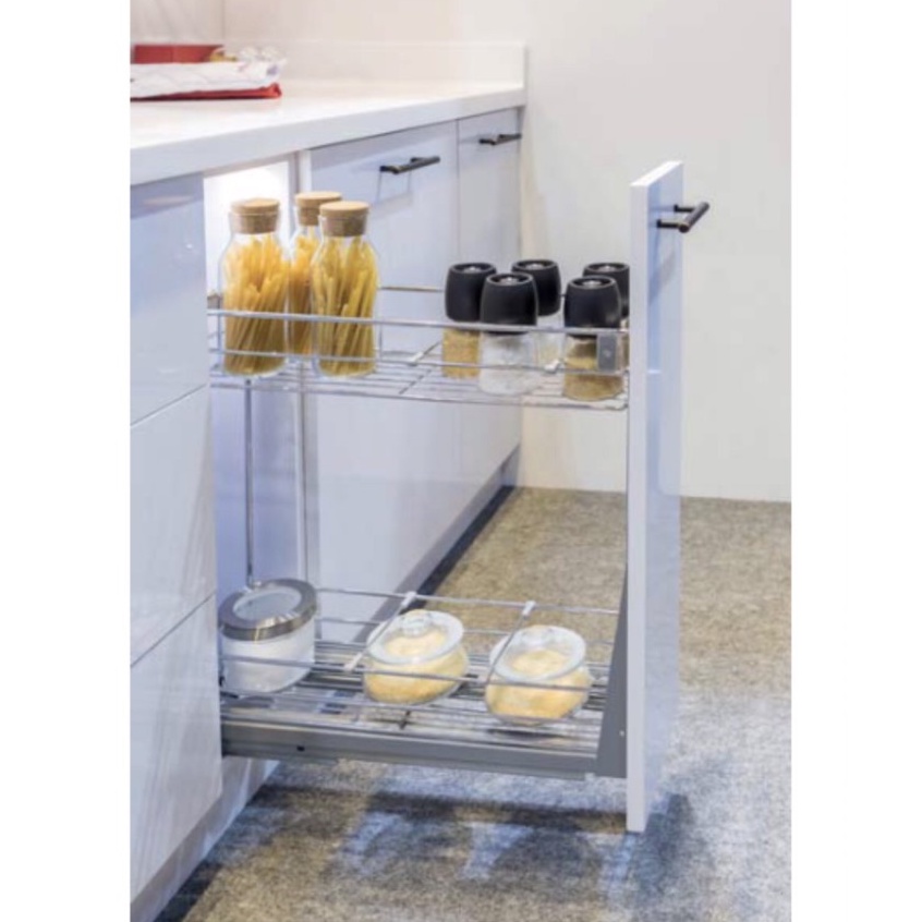 Hafele 495.35.380 495.35.381 495.35.382 495.35.383 ตะแกรงบานดึง ตะแกรงตู้ครัว ตะแกรงใส่ขวด