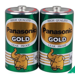 ถ่านพานาโซนิค GOLD R20GT/2SL D(แพ็ค 2 ก้อน)