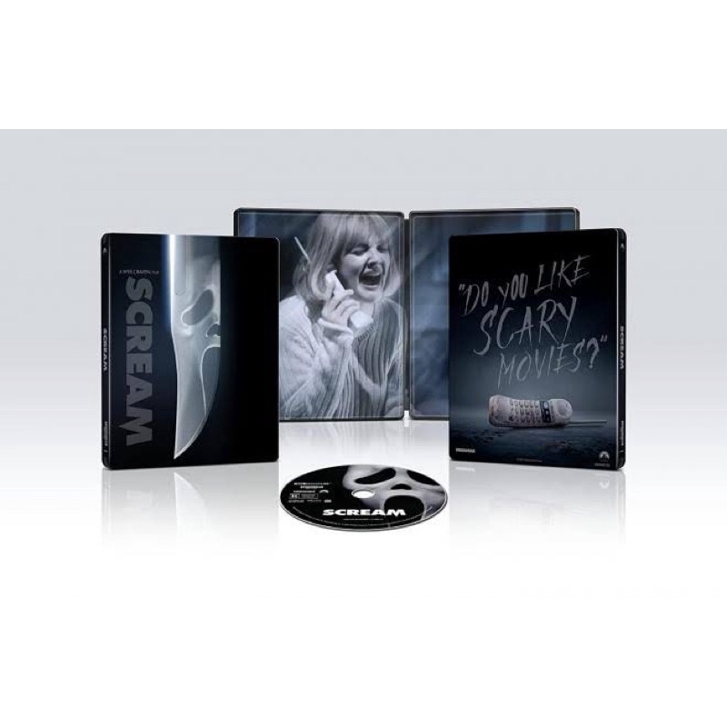 [แผ่นหนังลิขสิทธิ์แท้] The Scream(ภาคแรก ปี 1996) Steelboook (Japan) 4K + Blu-ray