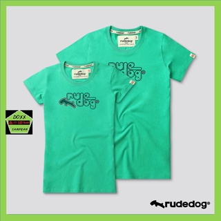 Rudedog เสื้อคอกลม ชาย หญิง รุ่น Led สีเขียว