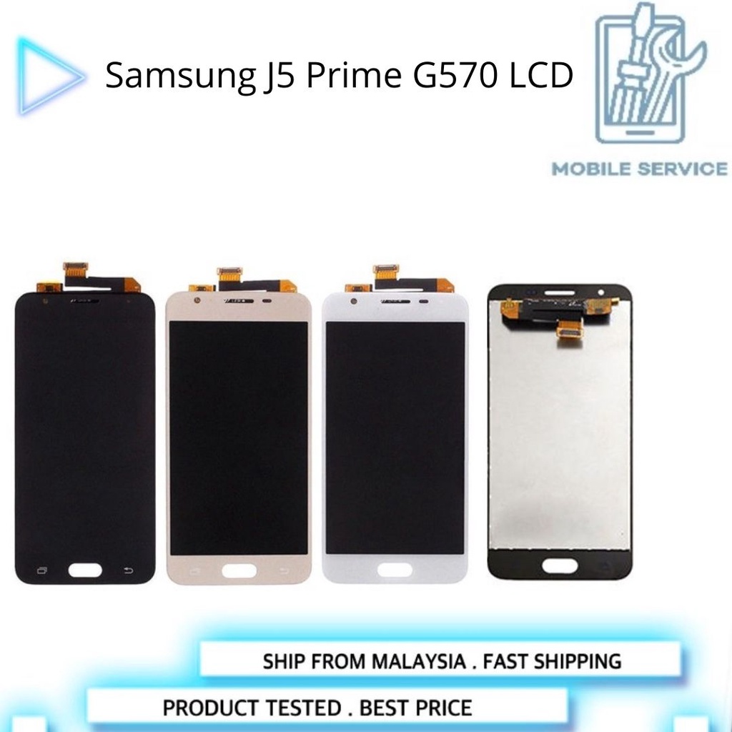 เครื่องวัดระยะหน้าจอสัมผัส LCD Samsung J5 Prime G570