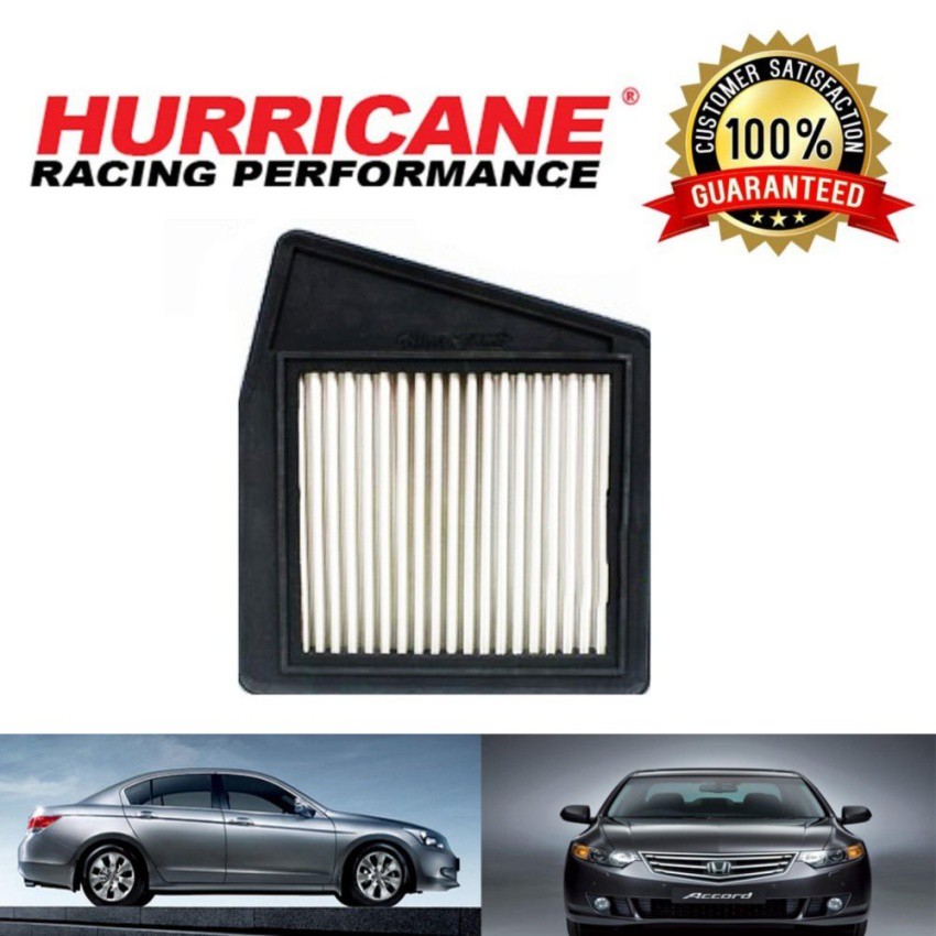 Best saller Hurricane 84-racing กรองอากาศ สเตนเลส ฮอนด้า แอคคอด 2.0L 2008 อะไหร่รถ มอไซด์ ชิ้นส่วนมอไซด์ โลโก้รถ logoรถ คันสตาร์ทเดิม สายเร่งชุด อุปกรณ์แต่งรถ