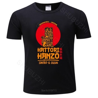 [S-5XL] GILDAN ใหม่ล่าสุด เสื้อยืดผ้าฝ้าย 100% พิมพ์ลาย Hanzo Hattori Hanzo สีดํา แฟชั่นฤดูร้อน สําหรับผู้ชาย