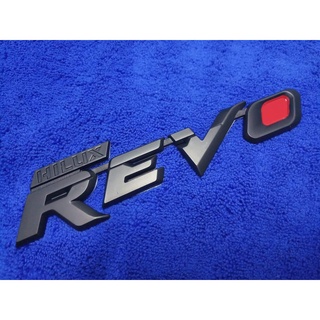 B.S.D โลโก้ REVO สีดำ 4.5×20 cm 1ชิ้น