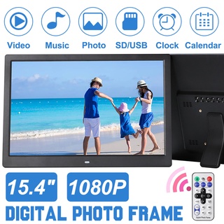 กรอบรูปดิจิทัล 1080P HD 16.4 นิ้ว บางเฉียบ อิเล็กทรอนิกส์ หน้าจอ LCD