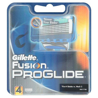 ยิลเลตต์ ฟิวชั่น โปรไก์ ใบมีดโกน 4 ชิ้น/Gillette Fusion Proglide Razor Blades 4 pieces