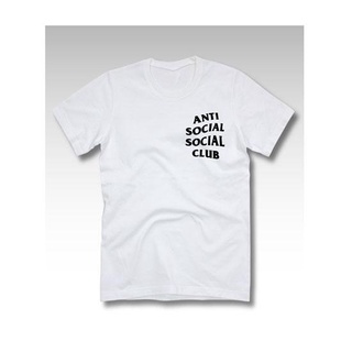 ANTI SOCIAL SOCIAL CLUB T SHIRT เสื้อยืดคอกลม cotton 100% no.20 USA SIZE TYPE 2