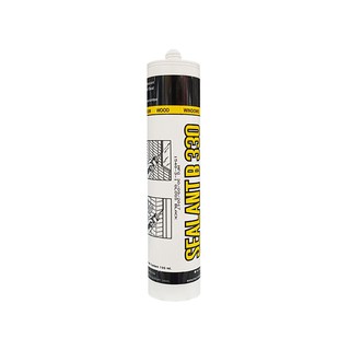 BOSNY B330 ACRYLIC SEALANT 300ml BK อะคริลิกซีลแลนท์ BOSNY B330 300 มล. BK วัสดุประสานและอุดรอยรั่ว เคมีภัณฑ์ก่อสร้าง วั