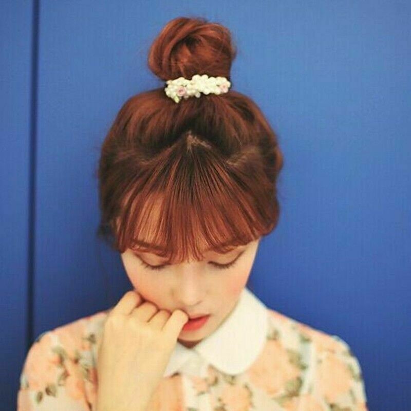 Kleding En Accessoires Faux Pearl Beaded Floral Hair Bun Ring