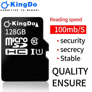 SD card Kingdo รายละเอียดสินค้า Memory Card Micro SDHC/SDXC 32/64/128 GB Class 10 SD card