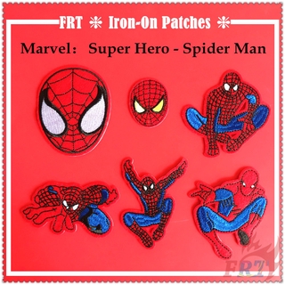 แผ่นแพทช์ปักลาย Spider - Man Series 03 สําหรับตกแต่งเสื้อผ้า 1 ชิ้น