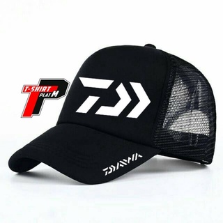 หมวก ลายโลโก้ Daiwa Trucker สีขาว