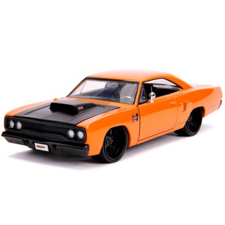 JADA TOYS  1/24 Scale Big Time Muscle 1970 Plymouth 440 Road Runner, Orange