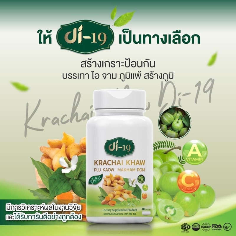 ผลิตภัณฑ์อาหารเสริมDi-19เป็นหวัดบ่อย-ภูมิแพ้-น้ำมูกไหล-คัดจมูก